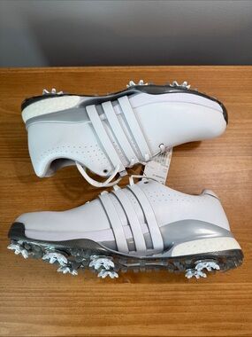 Men's adidas Tour 360 24 White Golf Shoes